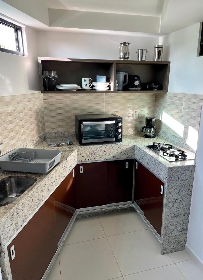 Tabatinga Residence Flat Pe Na Areia II Conde  Exteriör bild