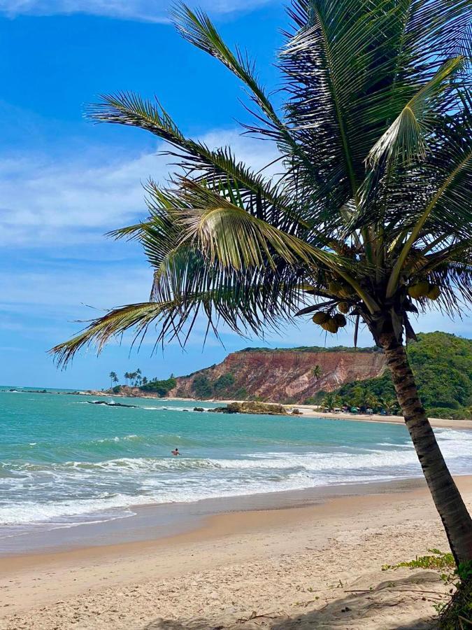 Tabatinga Residence Flat Pe Na Areia II Conde  Exteriör bild