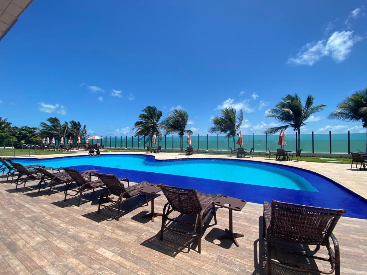 Tabatinga Residence Flat Pe Na Areia II Conde  Exteriör bild