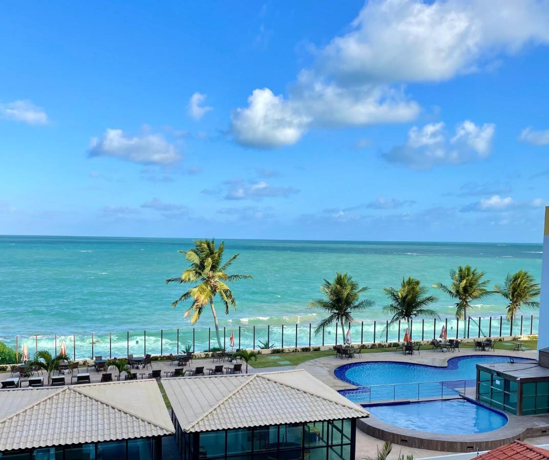 Tabatinga Residence Flat Pe Na Areia II Conde  Exteriör bild