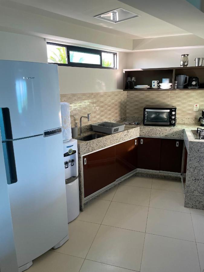 Tabatinga Residence Flat Pe Na Areia II Conde  Exteriör bild